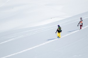 Mehrtagesskireisen mit Schneebeben